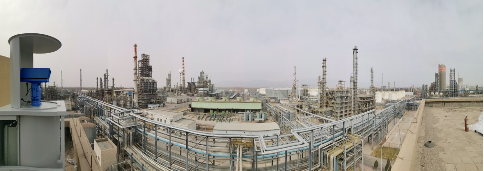 傅里葉紅外氣體遙測成像預警儀應用